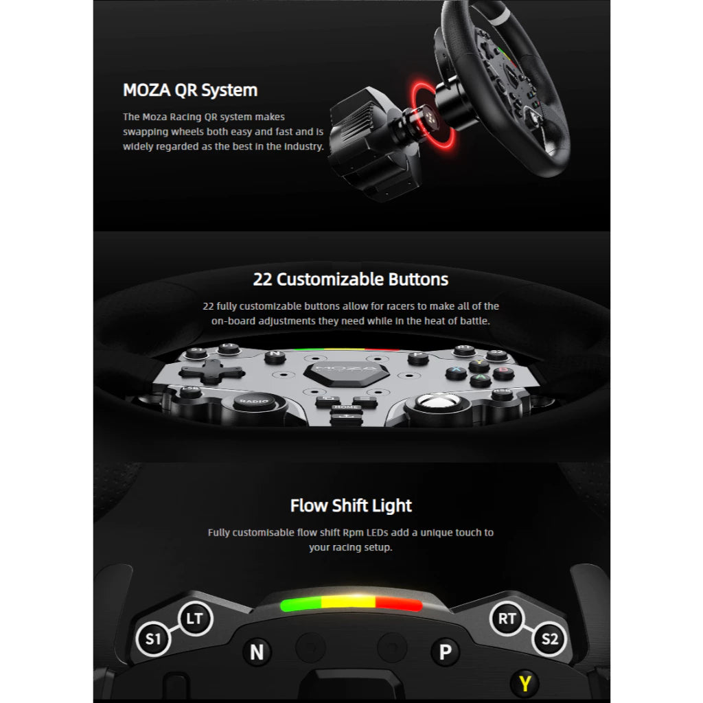 Moza ESX Steering Wheel for PC & Xbox - RS052