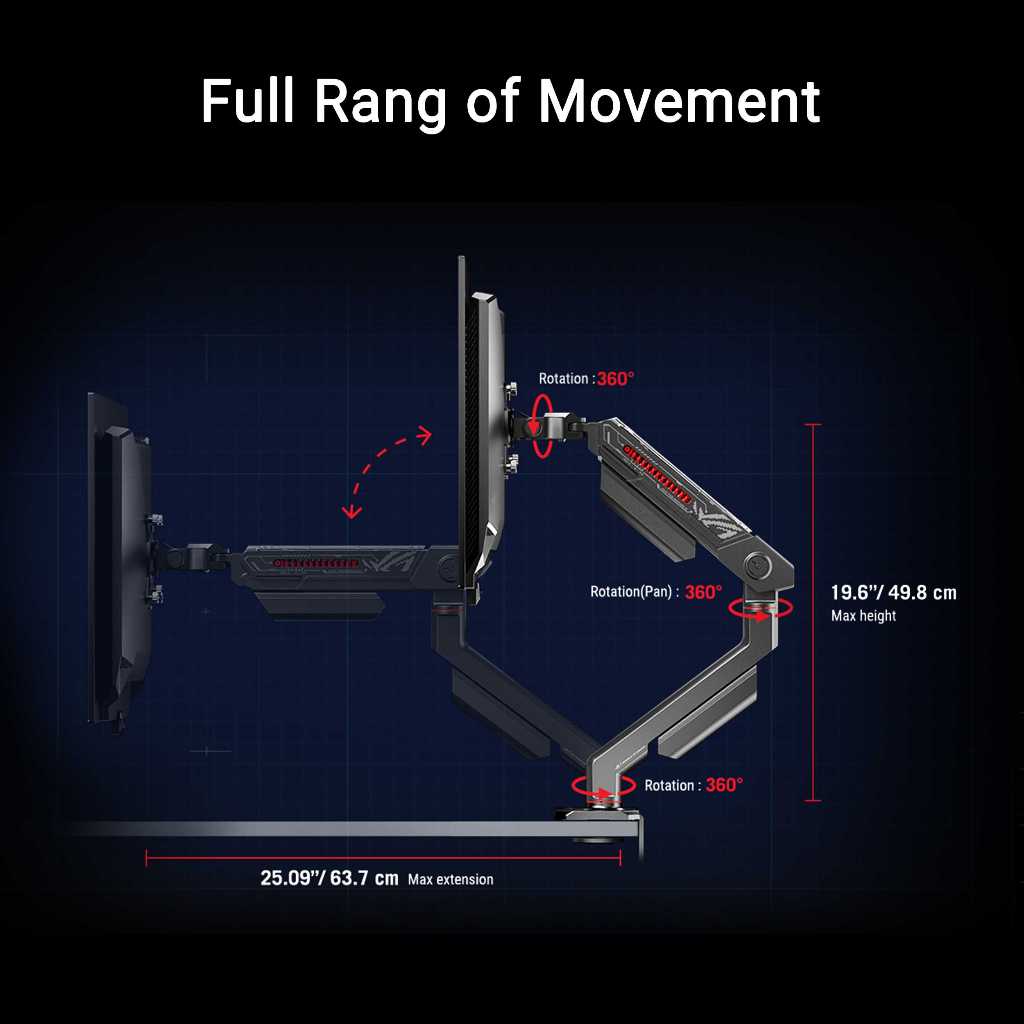 ASUS ROG Ergo Monitor Arm AAS01