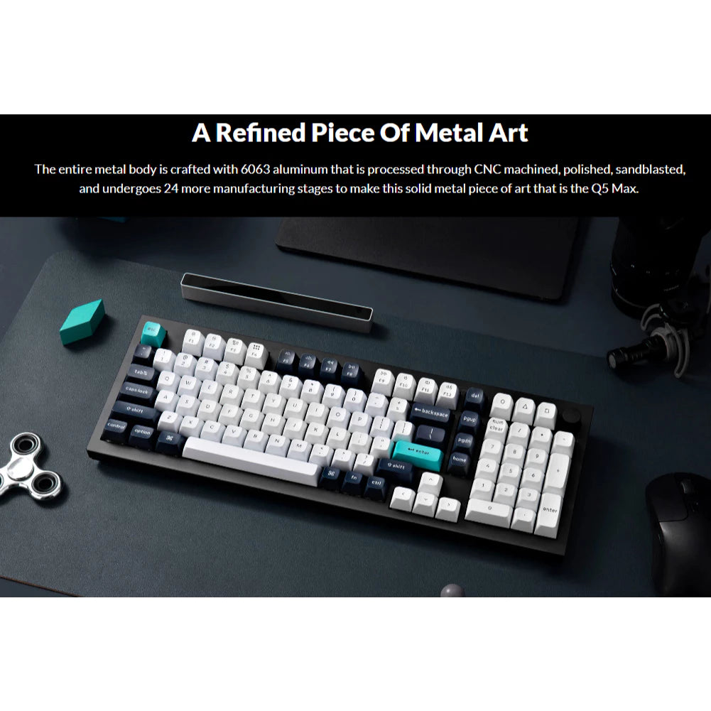 Keychron Q5 Max QMK/VIA Wireless Custom Mechanical Keyboard