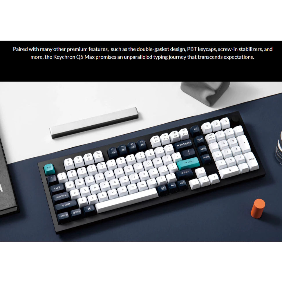 Keychron Q5 Max QMK/VIA Wireless Custom Mechanical Keyboard