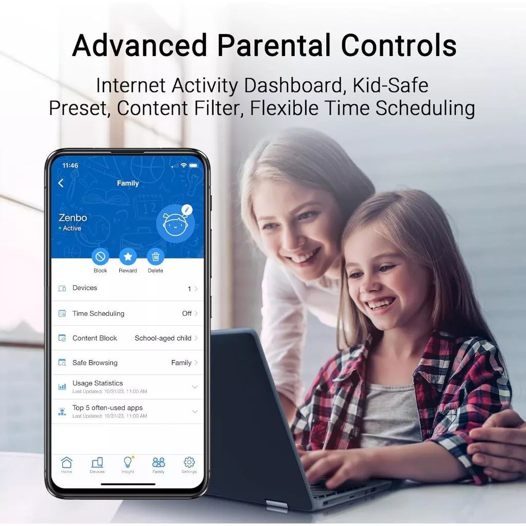 ASUS RT-BE58U Dual Band WiFi 7 Router