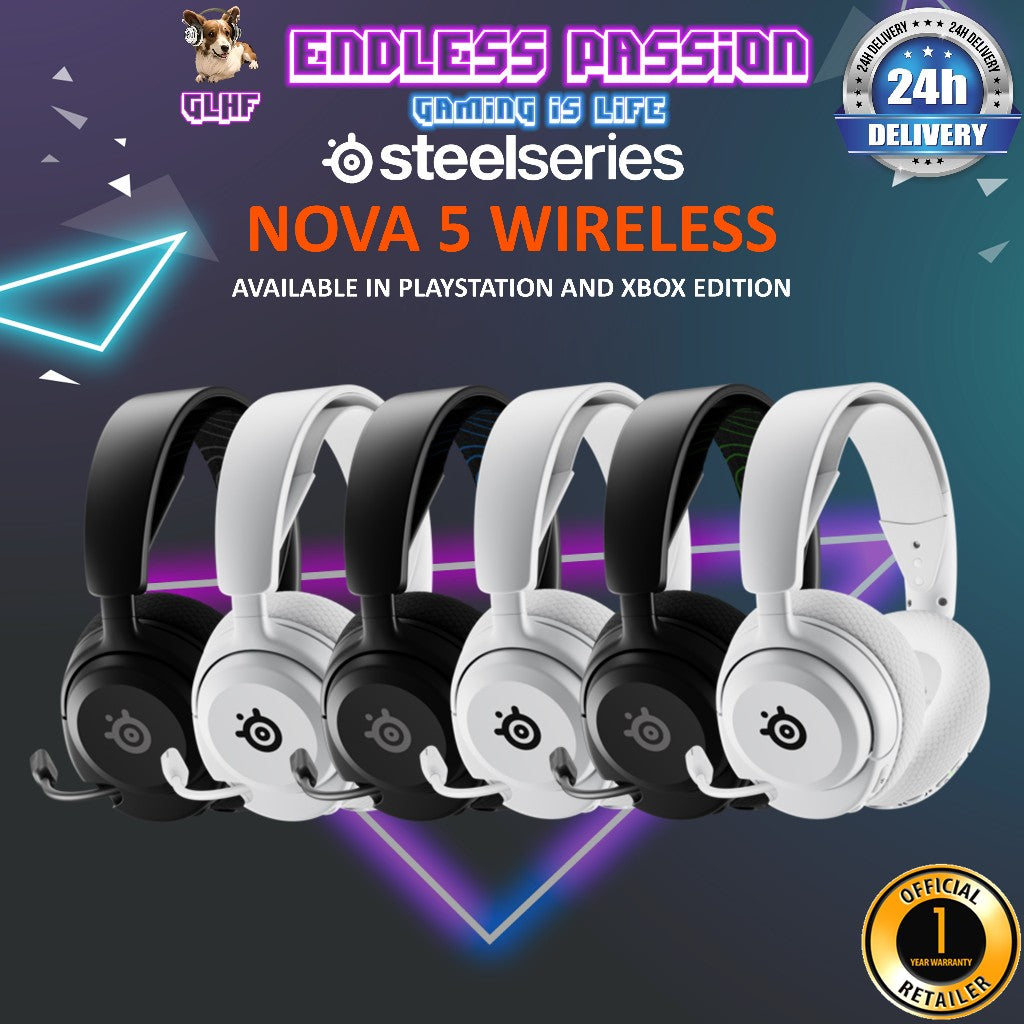 SteelSeries Arctis Nova 5 Wireless Multi-System Gaming Headset