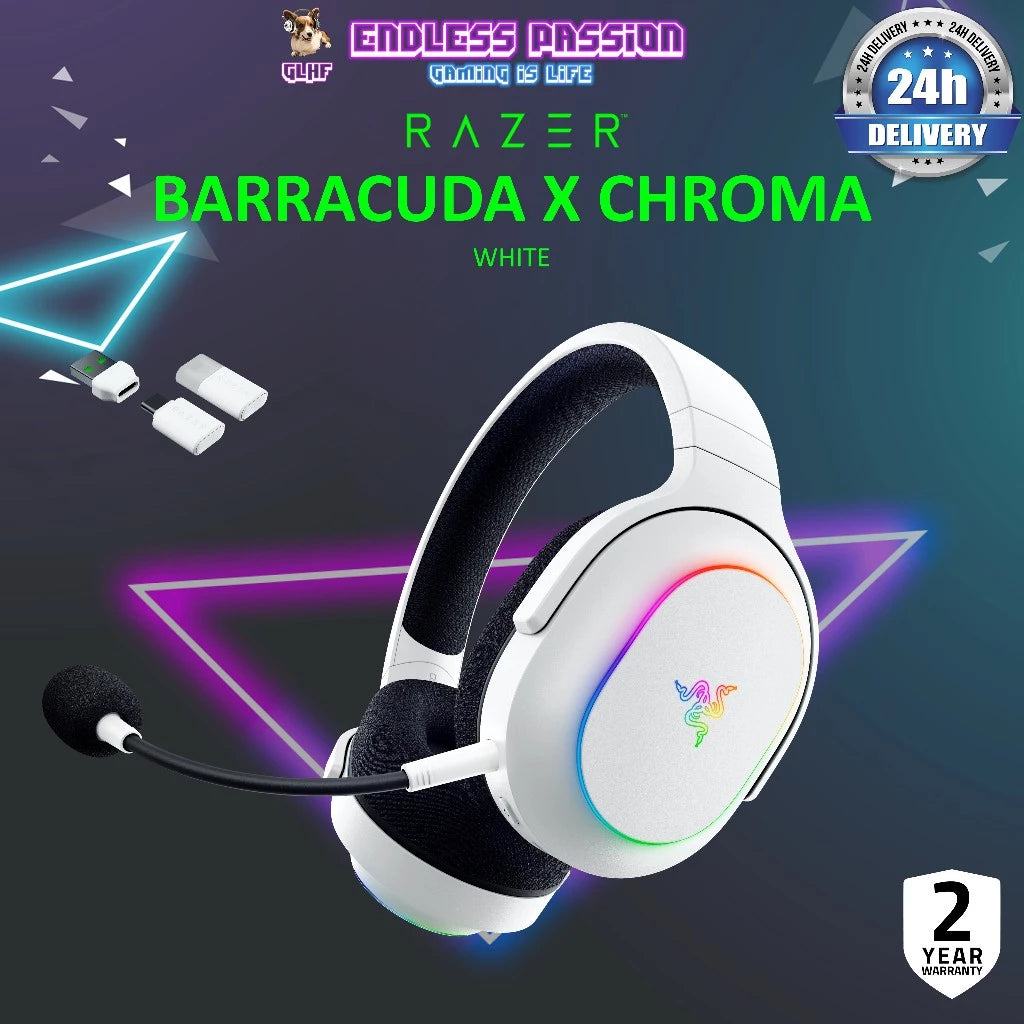 Razer Barracuda X Chroma - Wireless Multi-Platform Gaming and Mobile Headset