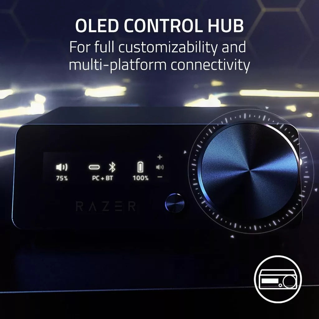 Razer Kraken V4 Pro - Wireless Gaming Headset with Control Hub