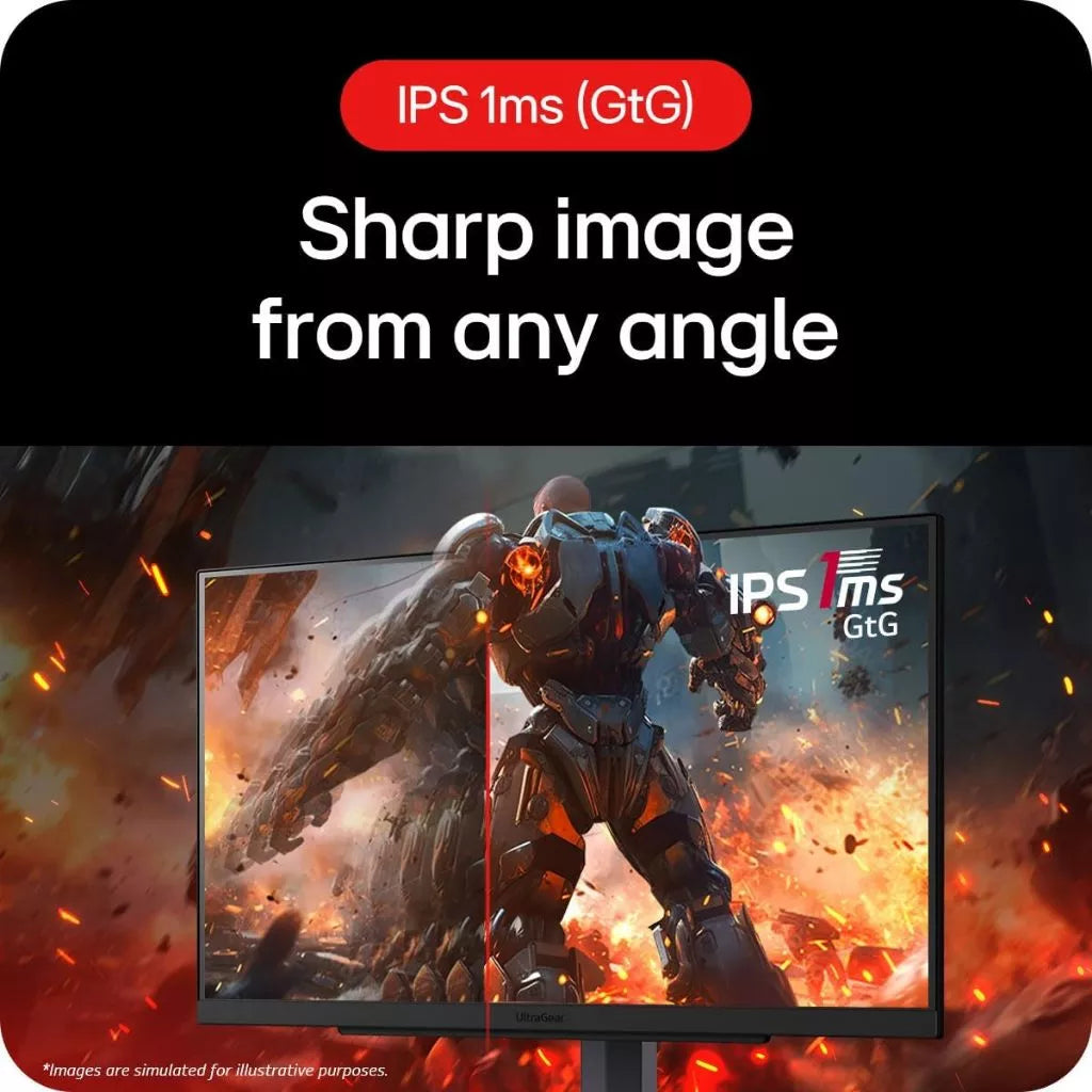 LG 27GS75Q-B inch, 1440p, 180Hz, 1ms Gaming Monitor