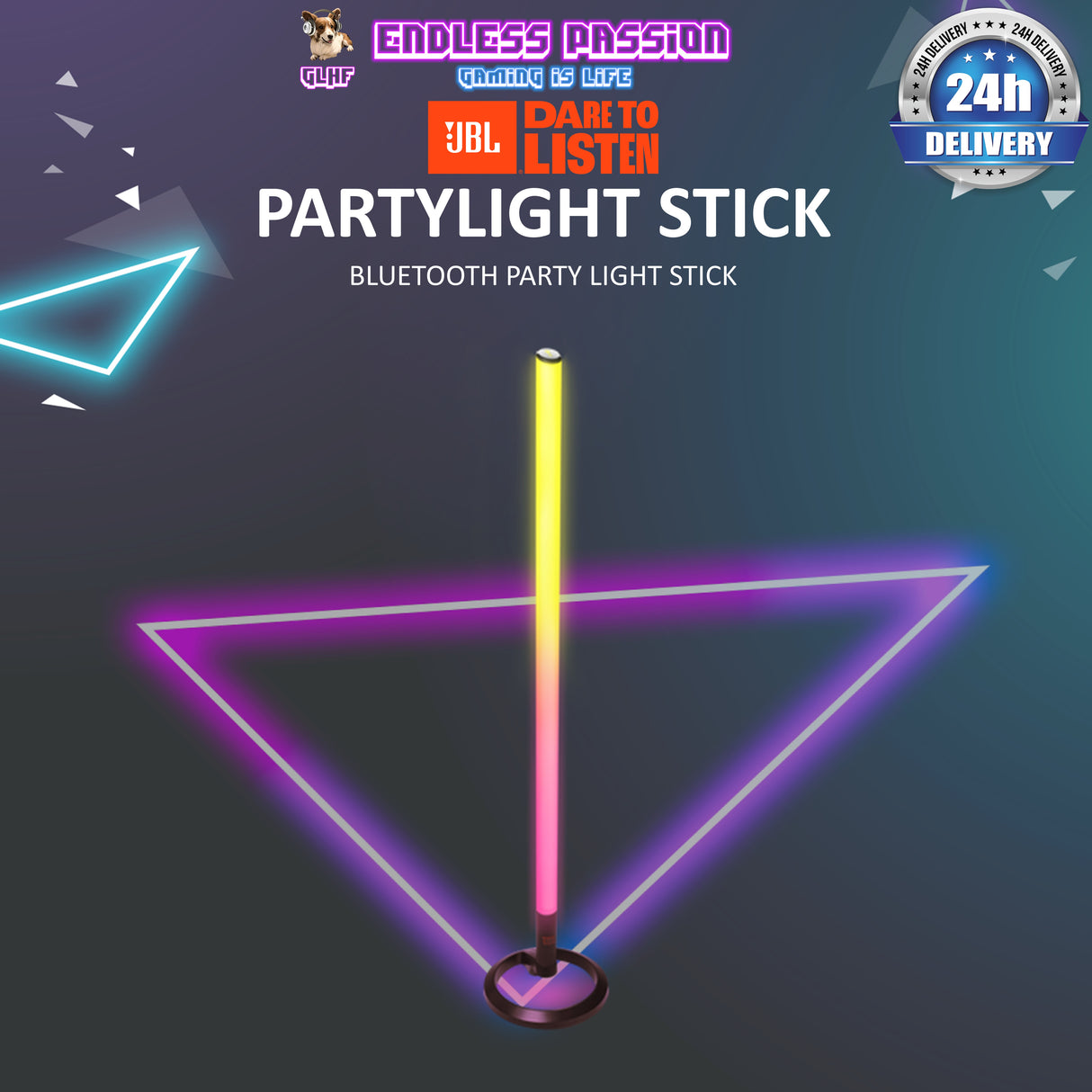 JBL PartyLight Stick - Bluetooth Party Light Stick