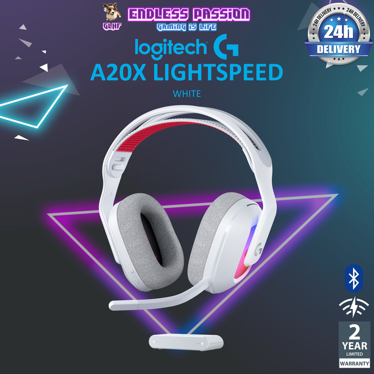 Logitech G Astro A20 X Lightspeed Wireless Gaming Headset