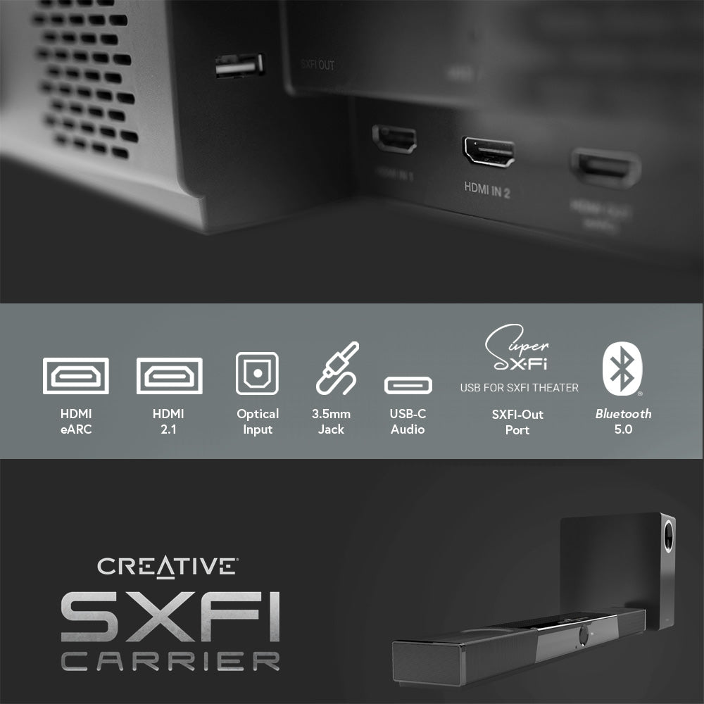 Creative SXFI® CARRIER Dolby Atmos® Speaker System