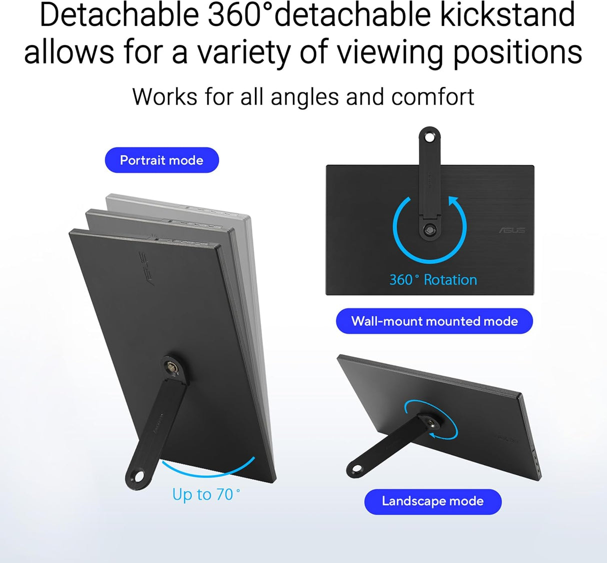 ASUS ZenScreen MB169CK 16" FHD IPS 60 Hz 5ms(GTG) Gaming Monitor