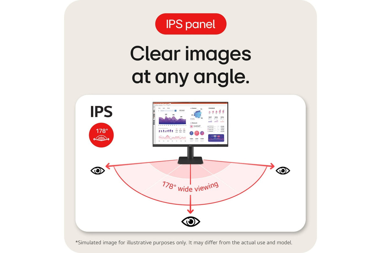 LG 27MS570-B — 27" FHD IPS 100Hz Productivity Monitor 65W Type C PD