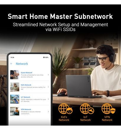 ASUS TUF Gaming BE6500 Dual Band WiFi 7