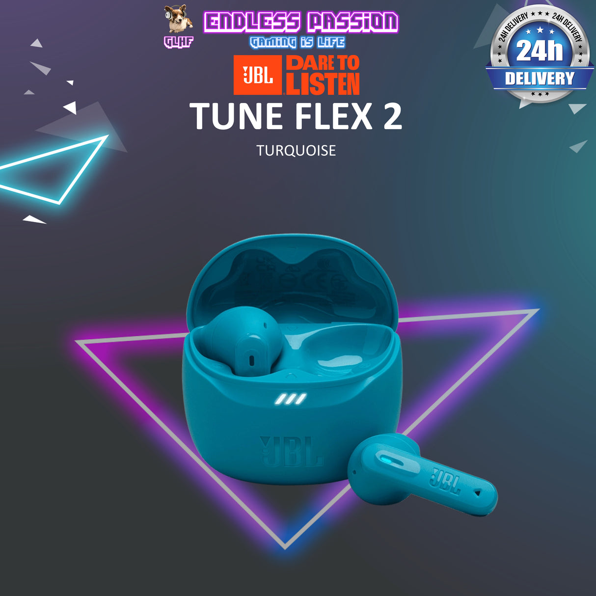 JBL Tune Flex 2 True Wireless Headphones