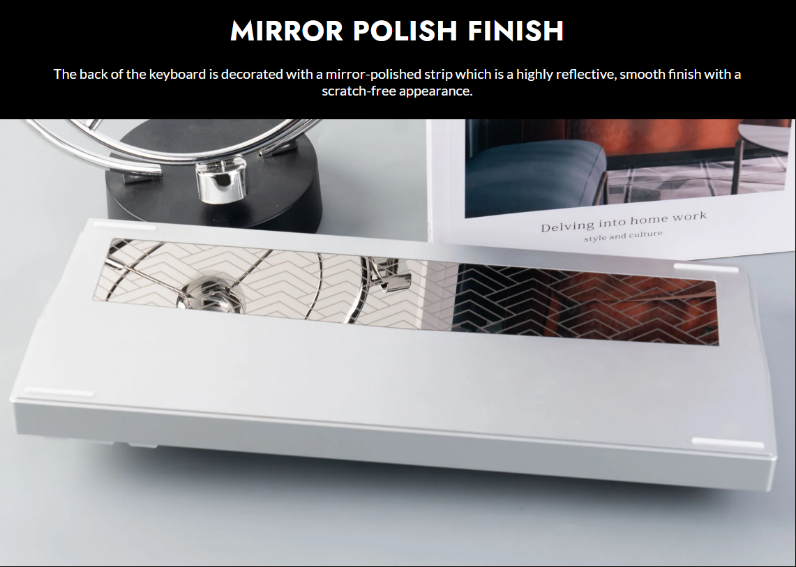 Lemokey P1 Pro Custom Gaming Keyboard - Navy Blue