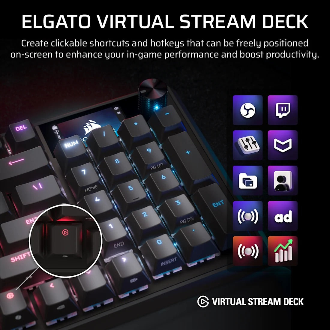 Corsair Vanguard 96 Mechanical Wired Gaming Keyboard