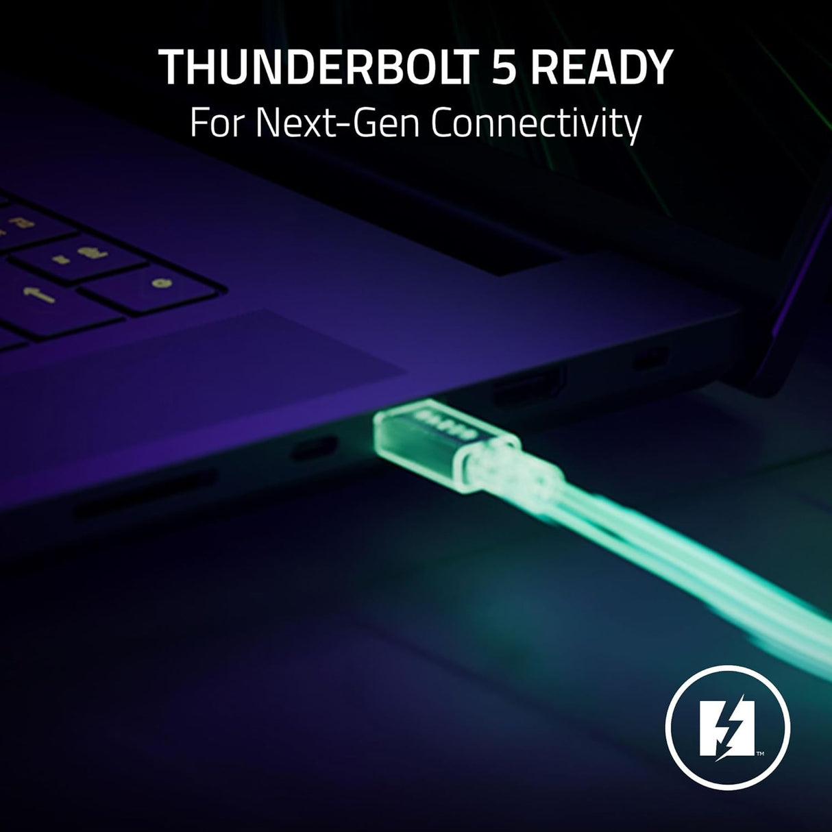 Razer Thunderbolt™ 5 Dock USB HUB – Chroma (RGB) - High-Speed Data & Charging