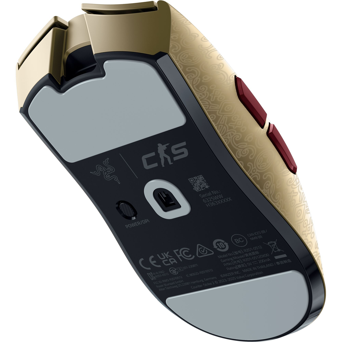 Razer Viper V3 Pro - Wireless Esports Gaming Mouse - Counter-Strike 2 Edition - FRML Packaging