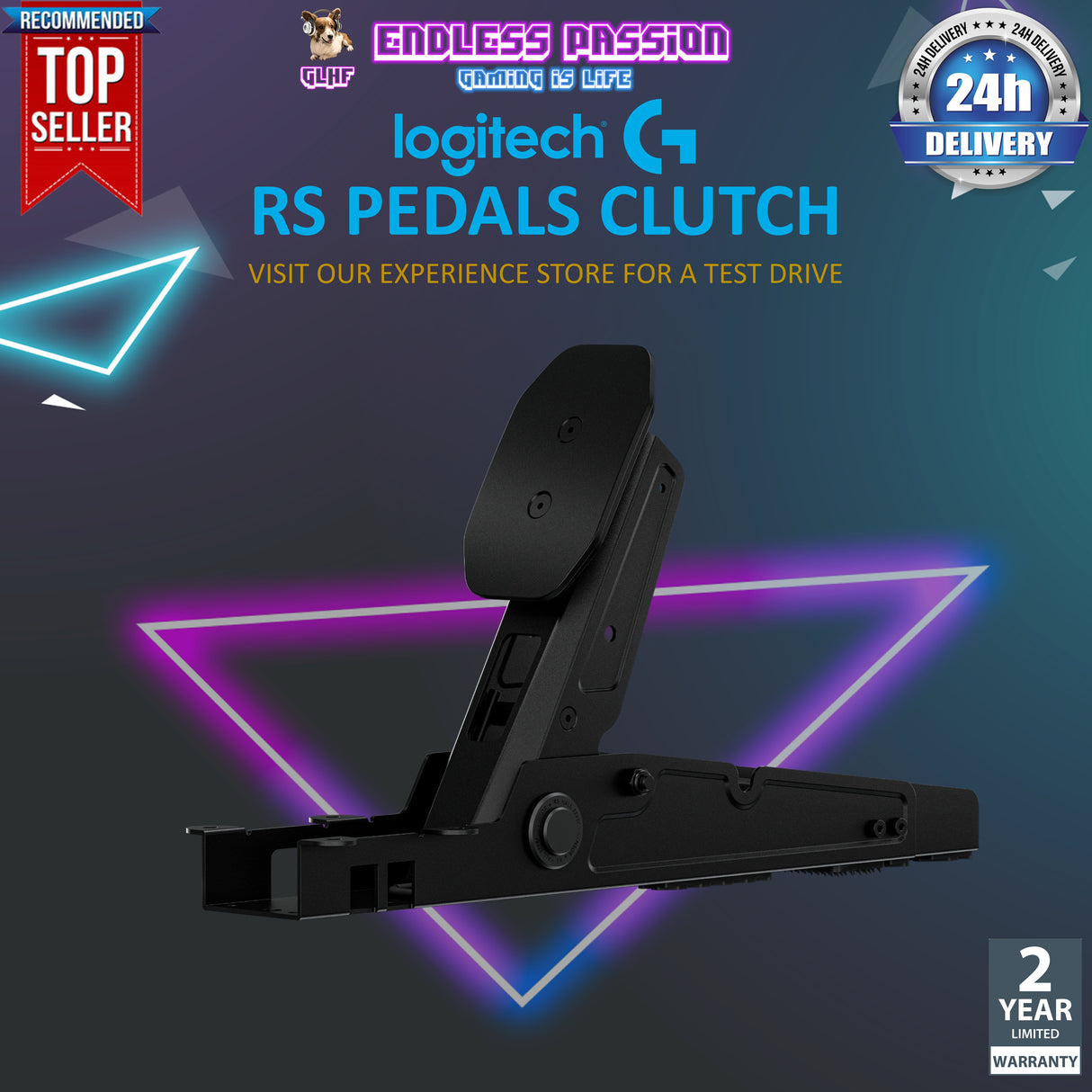 Logitech G RS Clutch Add-on for RS Pedals [PRE ORDER]