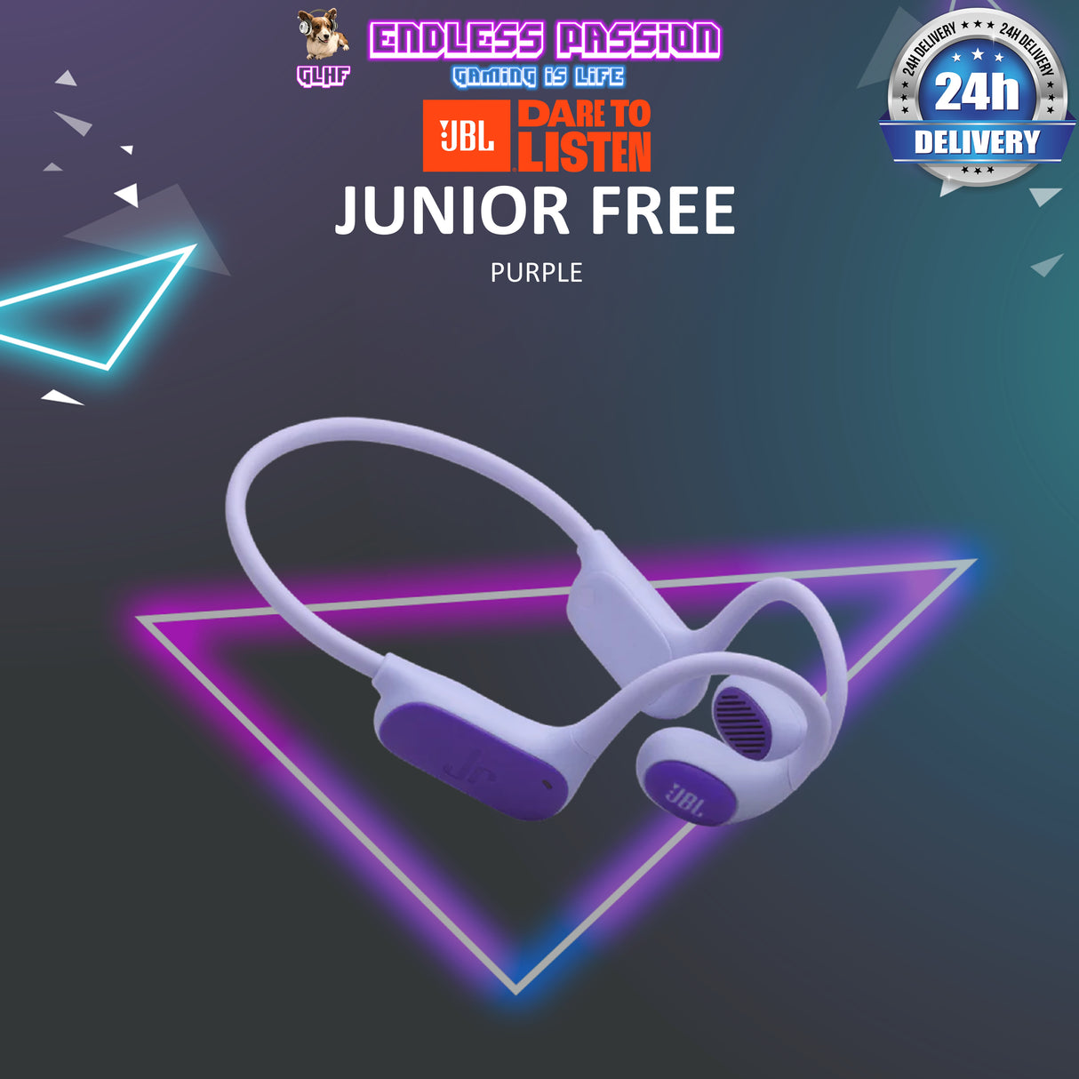 JBL Junior Free BT Open-Ear Headphone