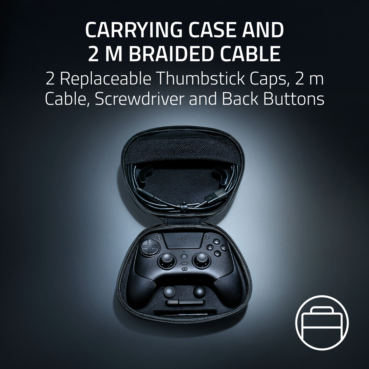 Razer Raiju V3 Pro - Wireless Gaming Controller for PlayStation 5 & PC