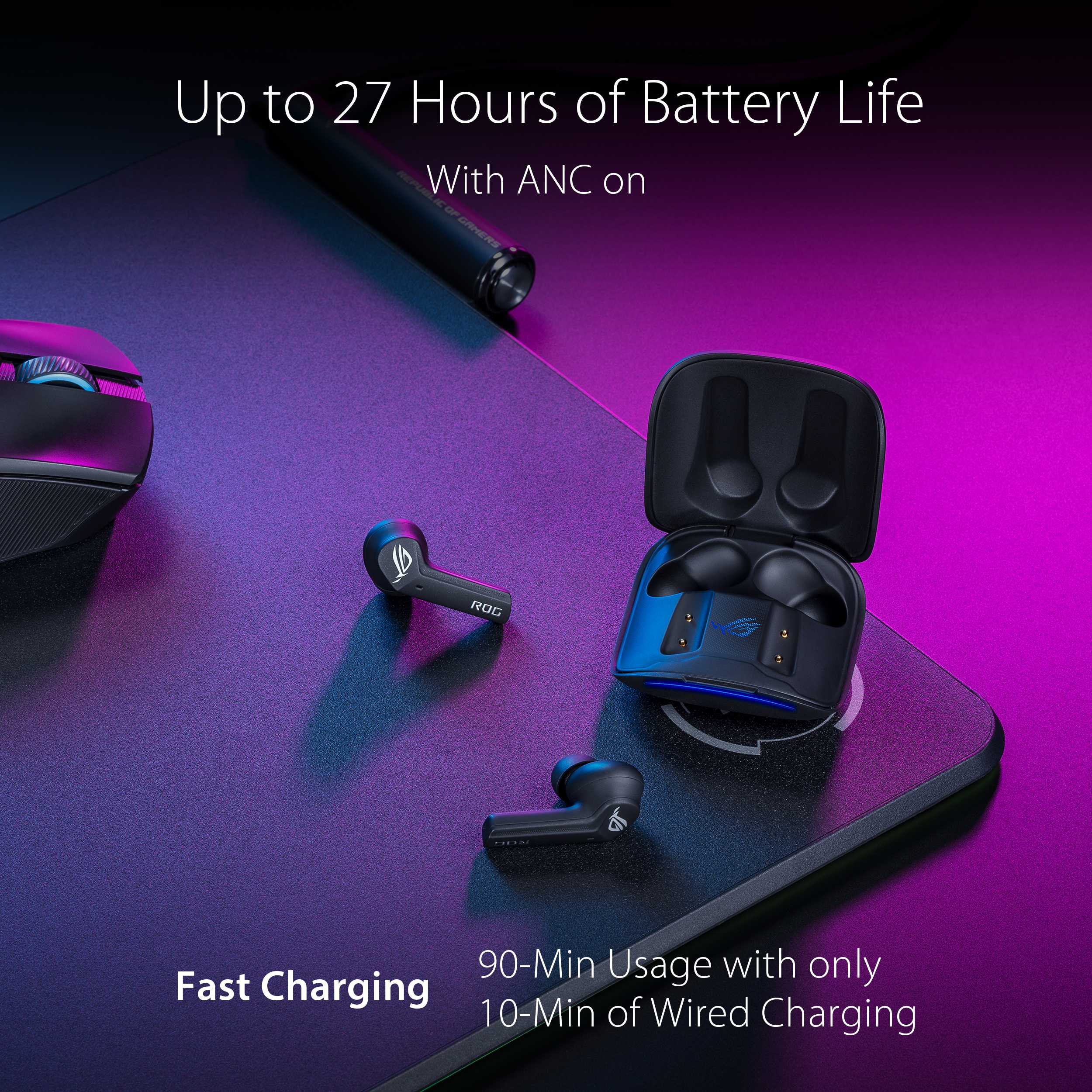 Asus ROG Cetra True Wireless Gaming Earbuds – Endless Passion