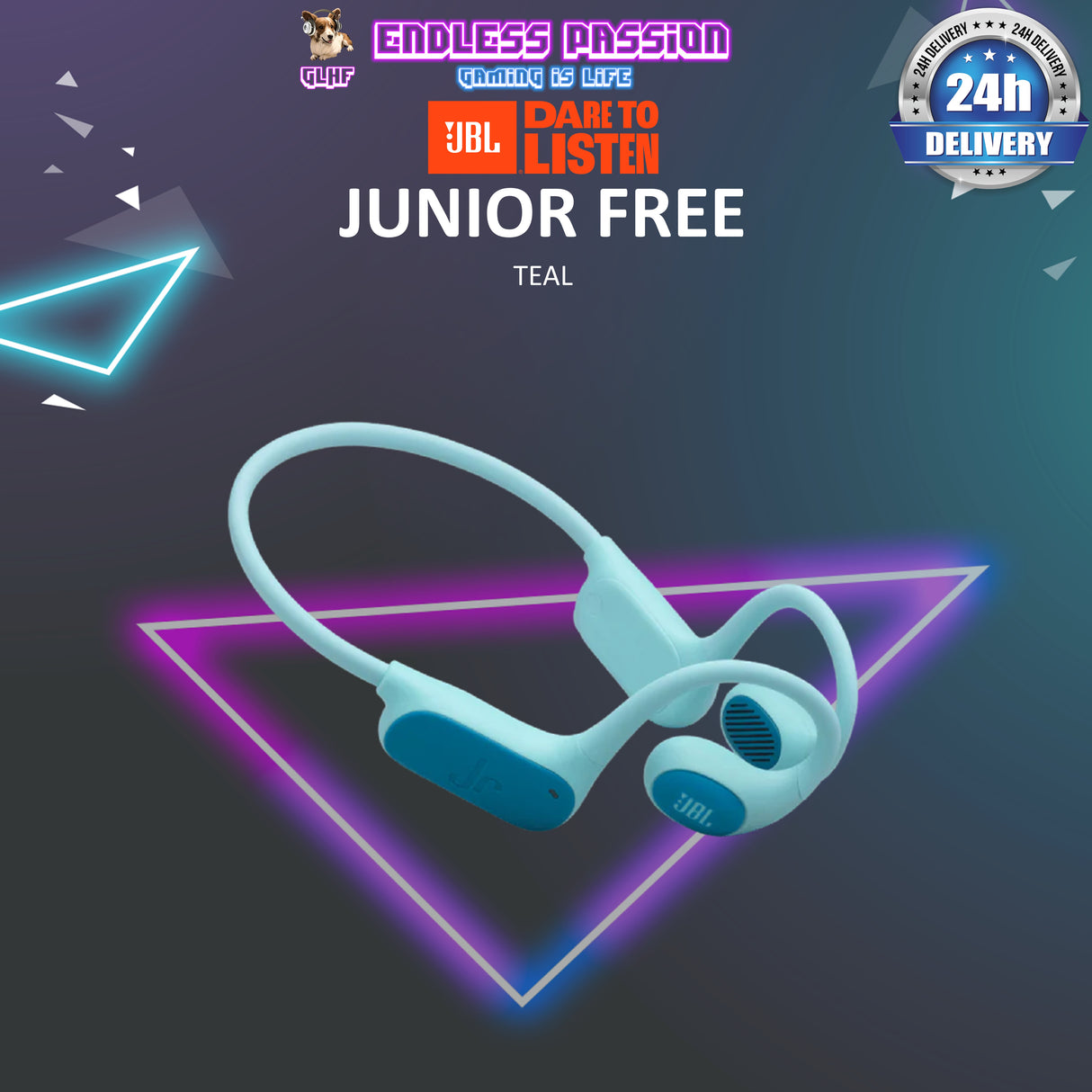 JBL Junior Free BT Open-Ear Headphone