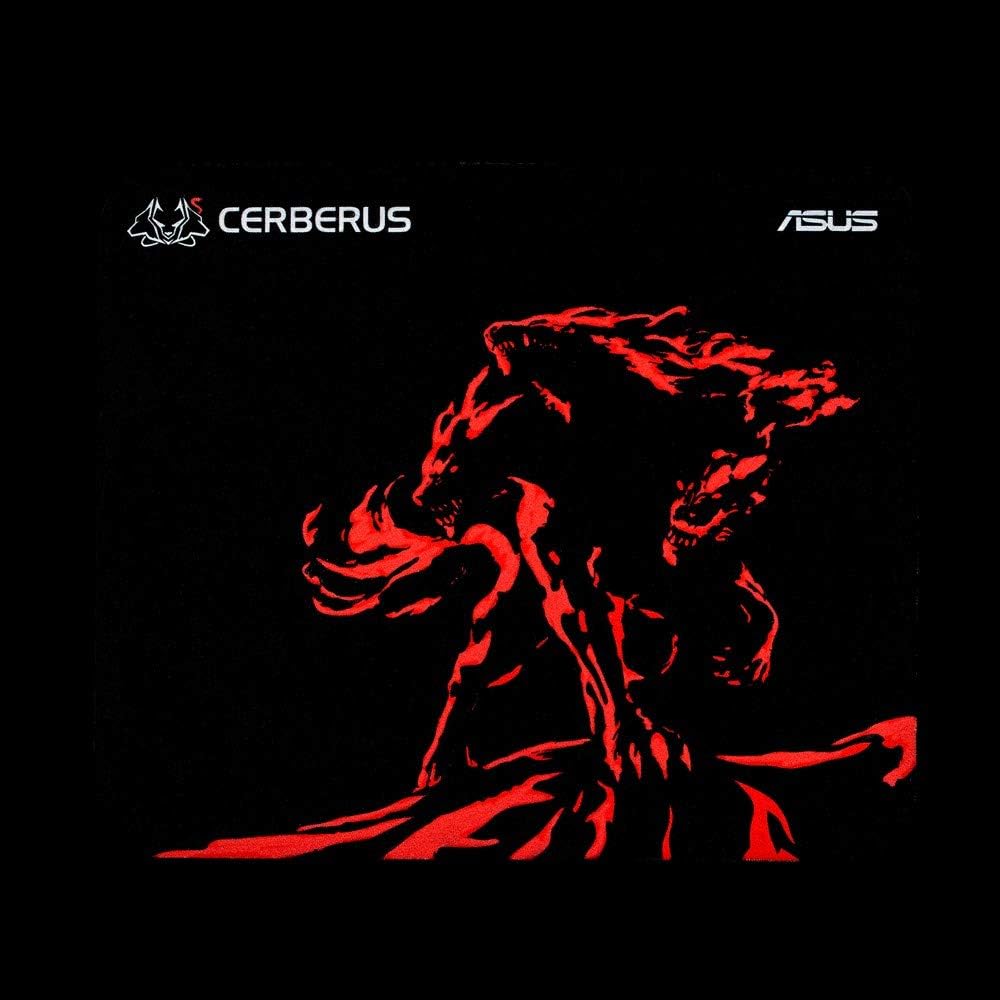 ASUS Cerberus Pad Mini Gaming Mousepad, Black & Red