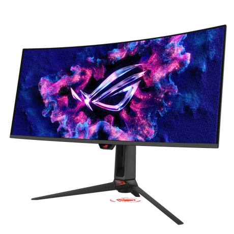 ASUS ROG Swift OLED PG34WCDN 34-inch WQHD QD-OLED Curved Gaming Monitor – 360Hz, Curved