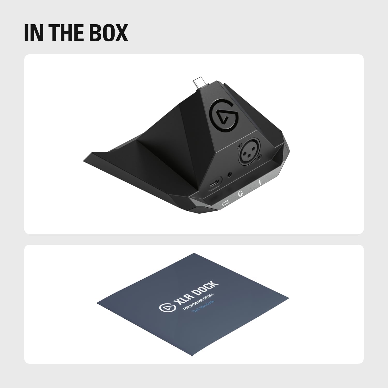 Elgato XLR DOCK Mic Interface for Stream Deck +