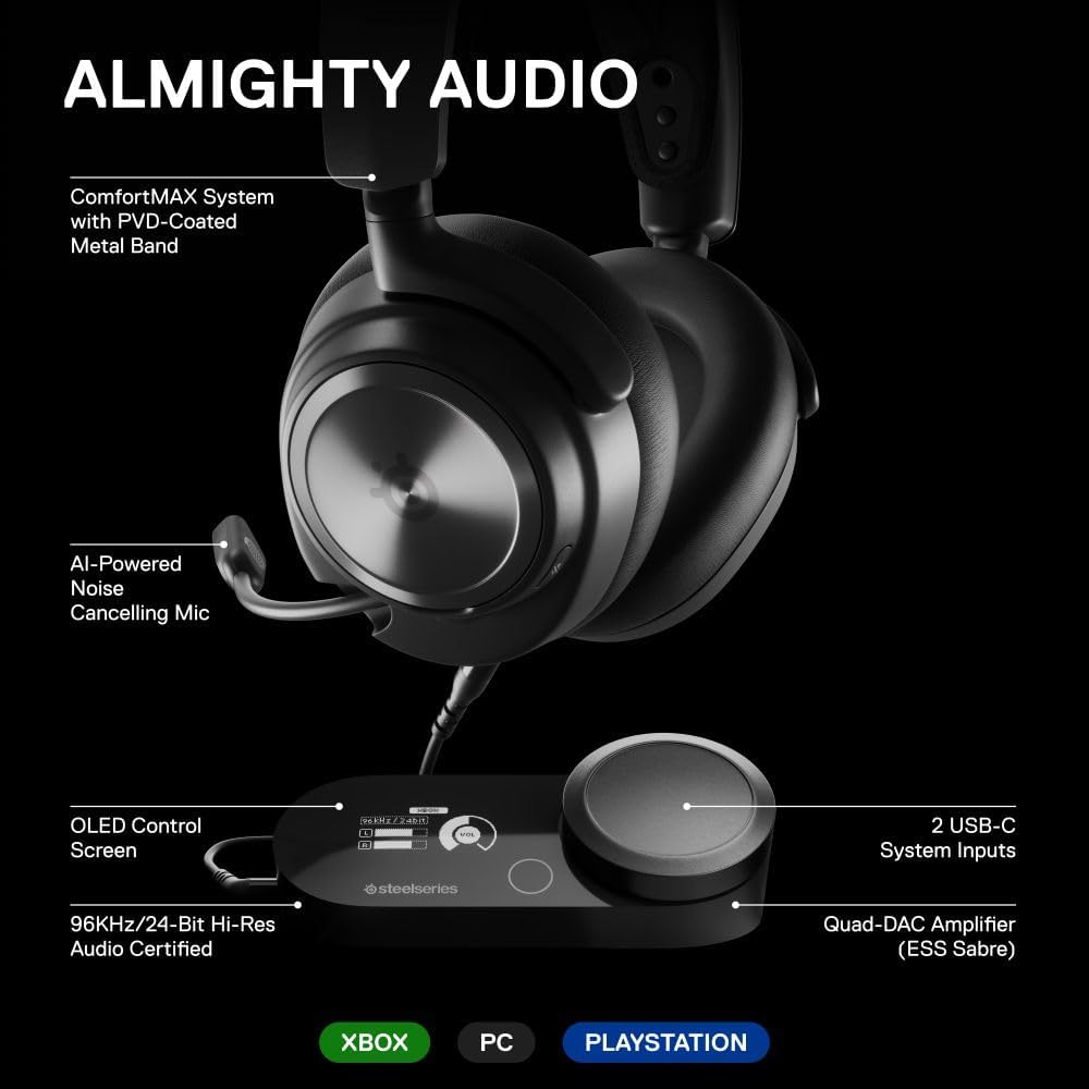SteelSeries Arctis Nova Pro X Wired Gaming Headset