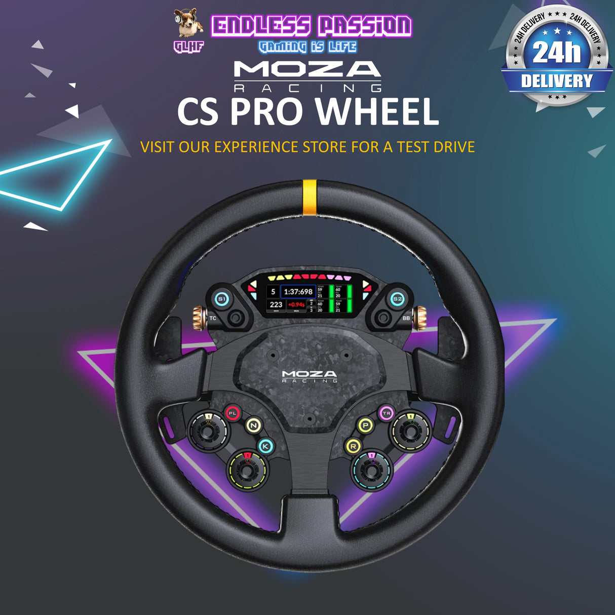 Moza CS PRO Steering Wheel - RS093