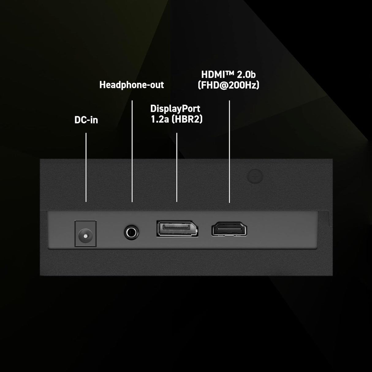 MSI MAG 247F Gaming Monitor - FHD Rapid IPS 200Hz 0.5ms (GTG, Min)