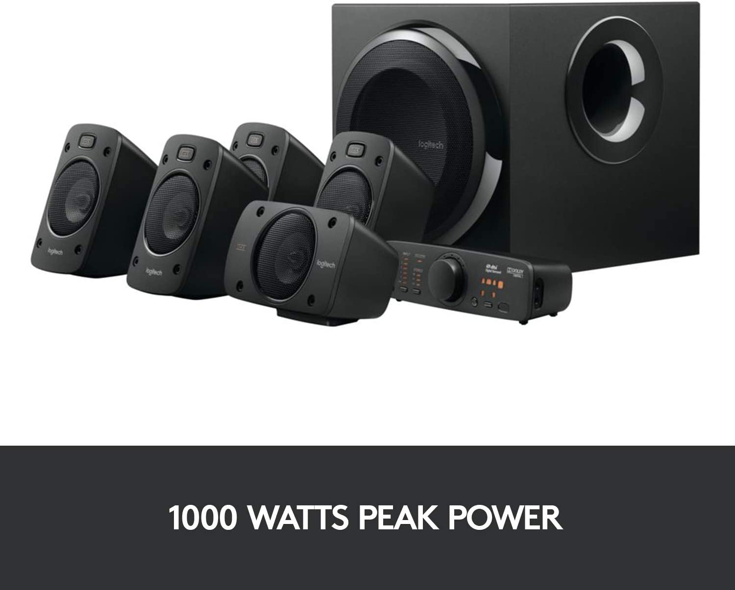 Logitech z906 5.1チャンネルスピーカーセ ット Logitech Z906 5.1 Surround Sound Speaker System – Endless Passion