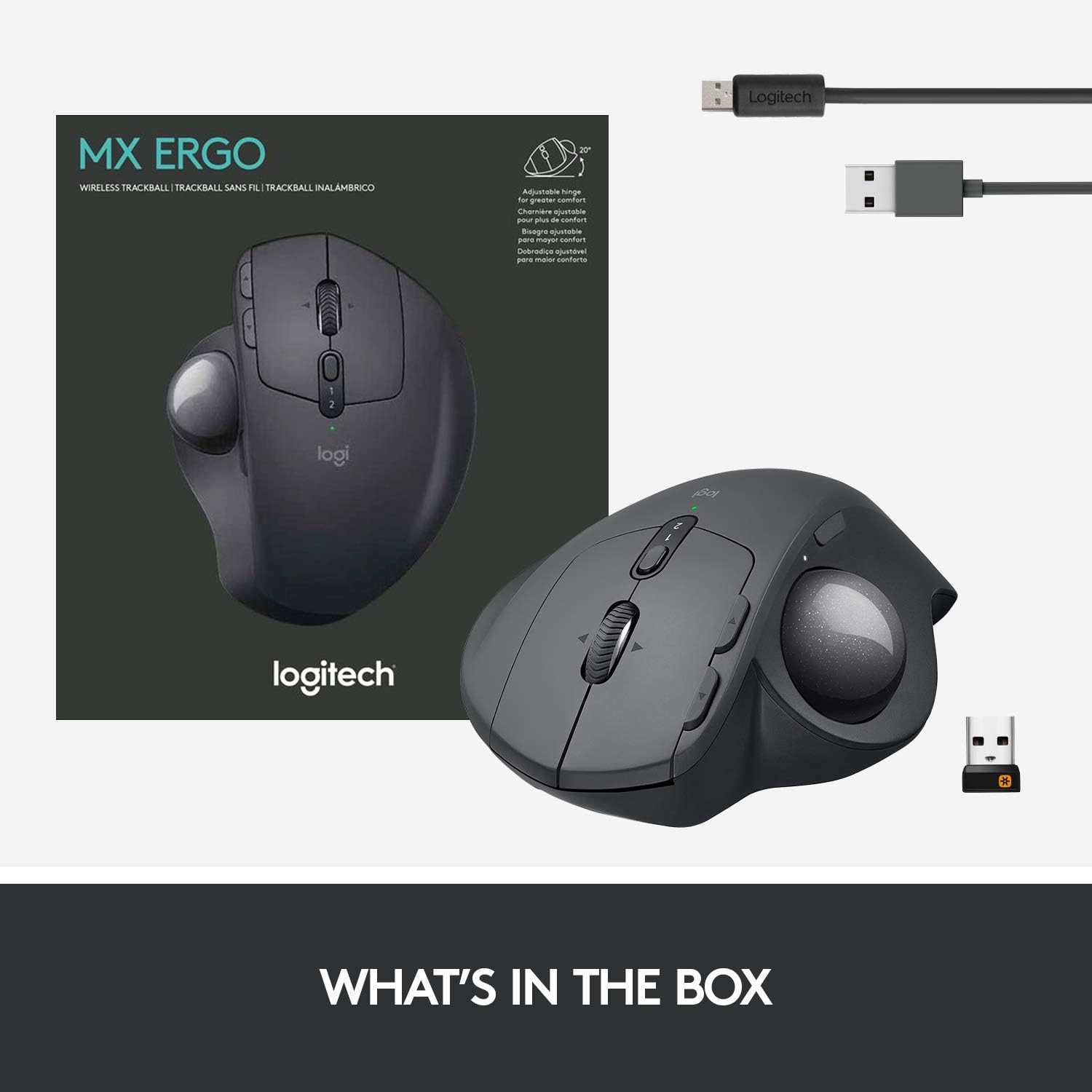 Logitech MX ERGO S Wireless Trackball Mouse – Endless Passion