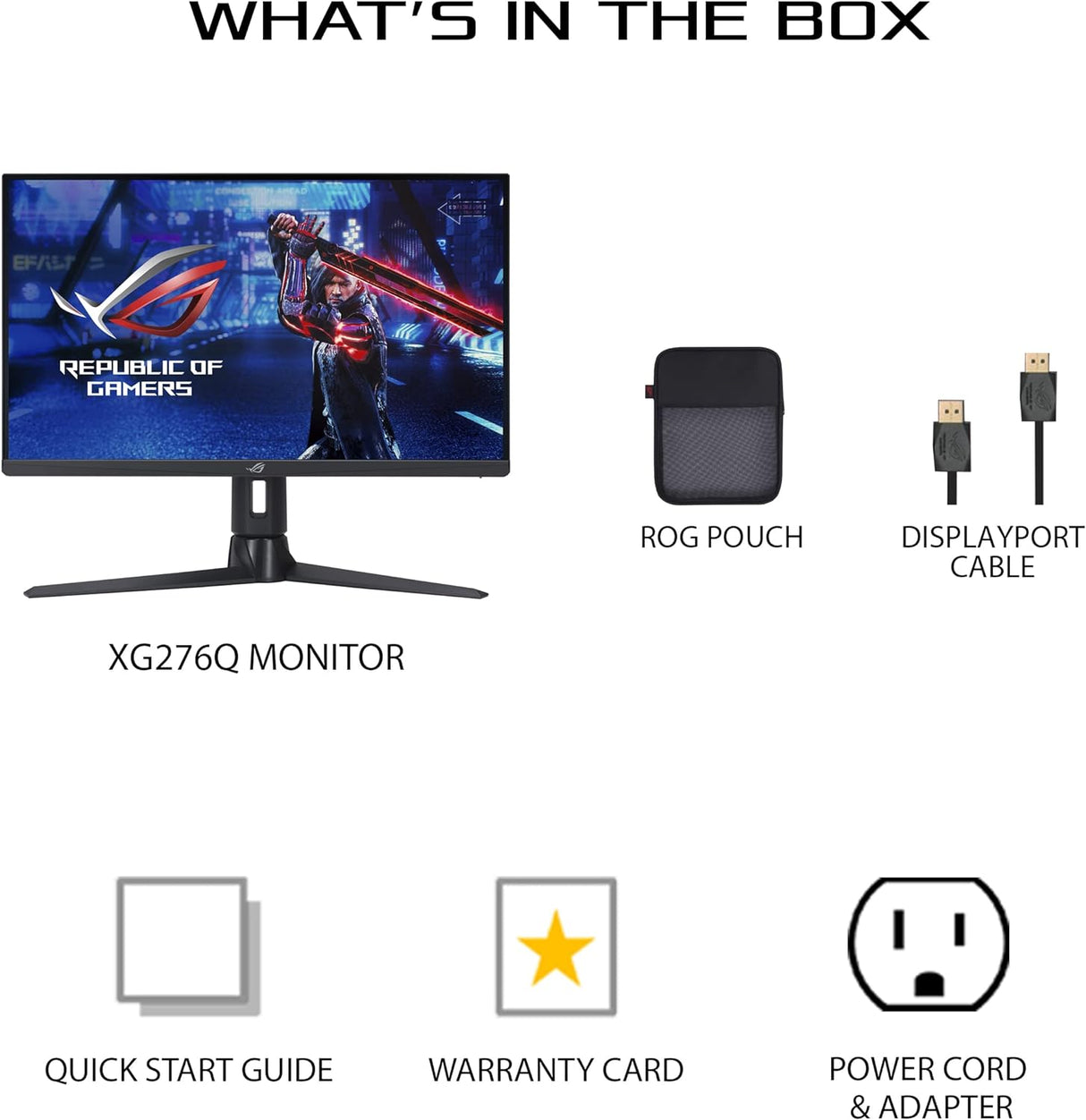 ASUS ROG Strix XG276Q Gaming Monitor 27 Inch Gaming Monitor