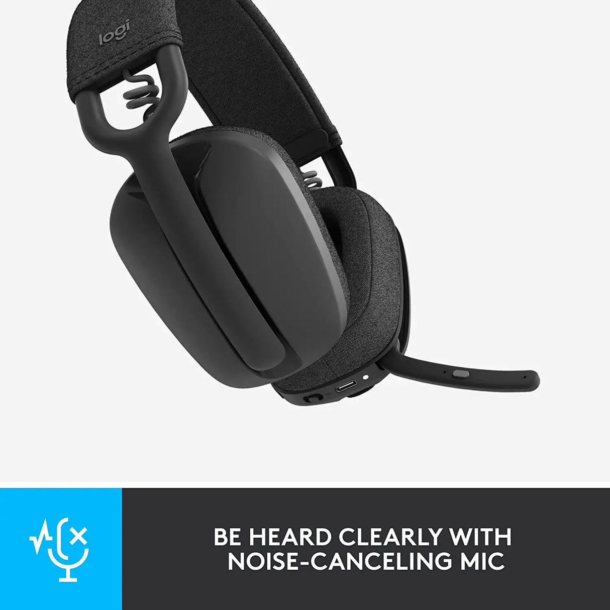 Logitech Zone Vibe 100 Lightweight Wireless Bluetooth Headset