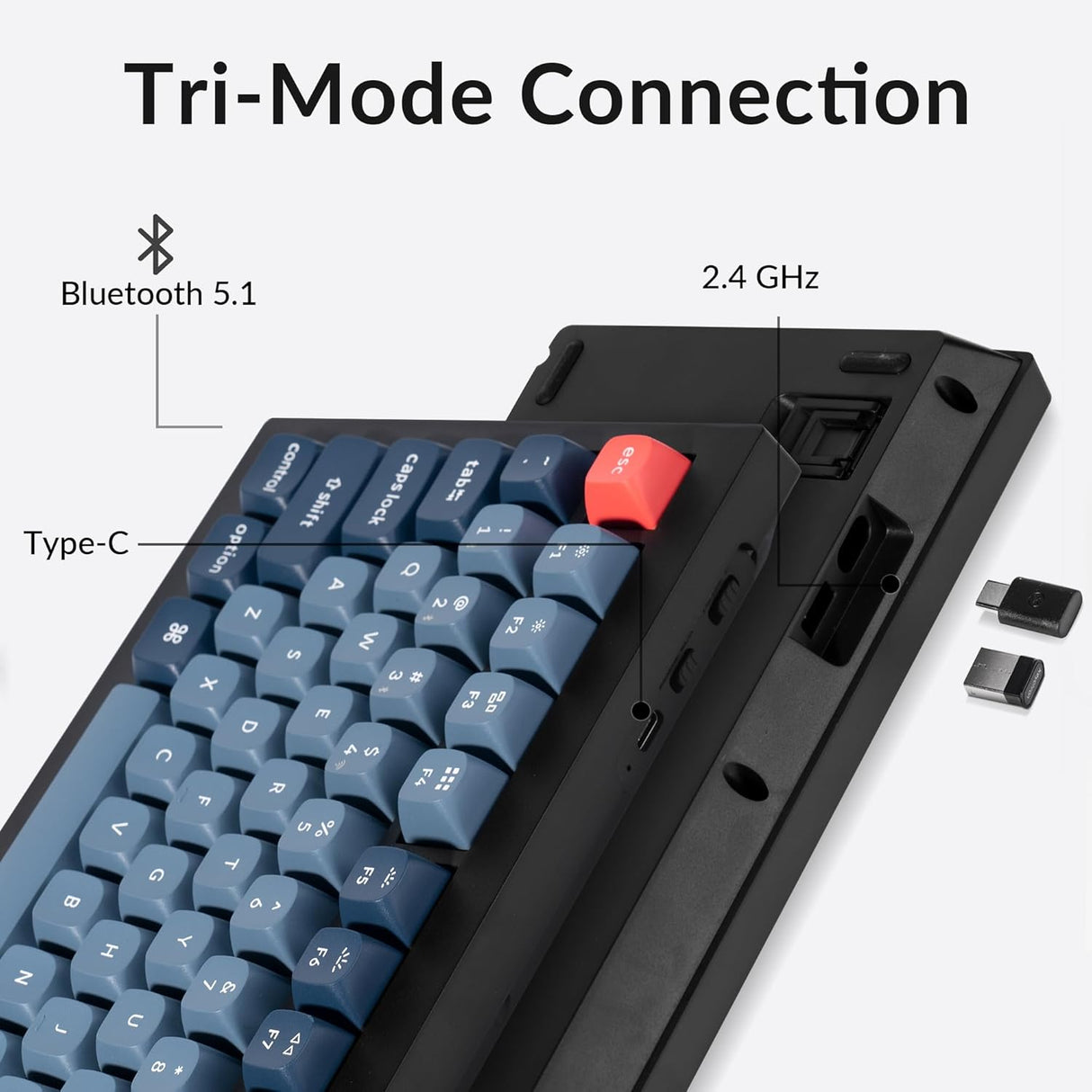 Keychron V3 Max Tenkeyless QMK/VIA Wireless Custom Mechanical Keyboard