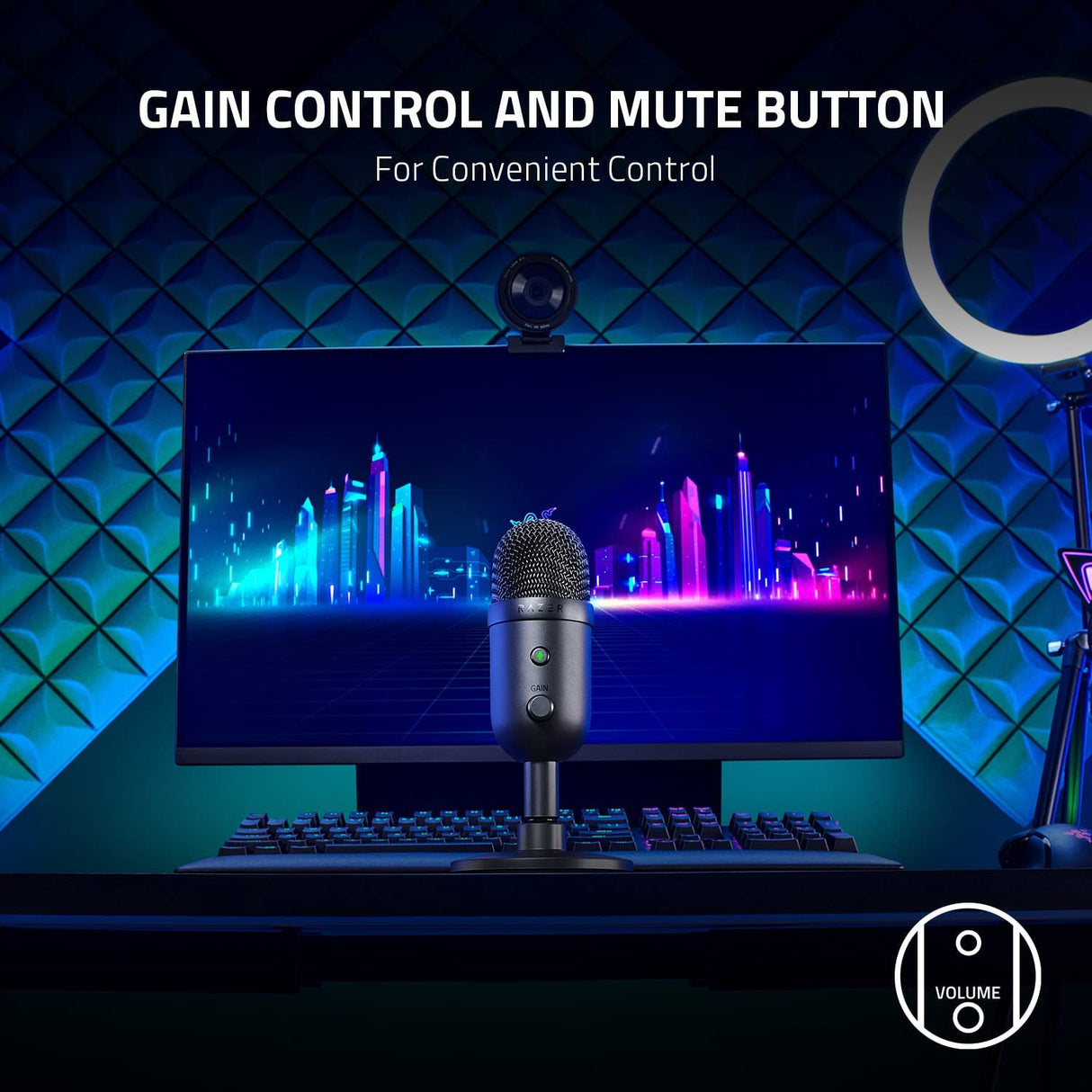 Razer Seiren V2 X USB Condenser Microphone