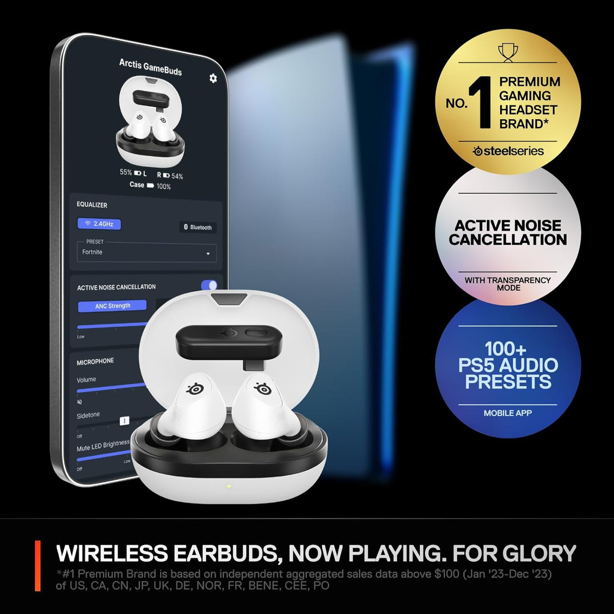 SteelSeries Arctis Gamebuds for PlayStation