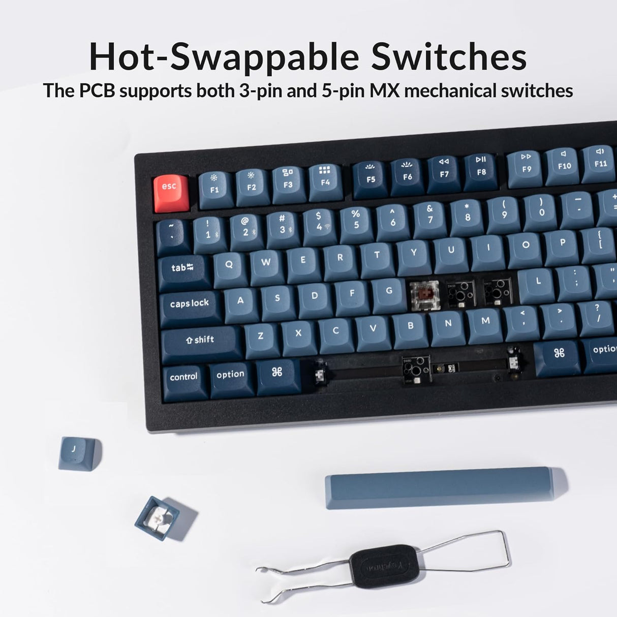 Keychron V3 Max Tenkeyless QMK/VIA Wireless Custom Mechanical Keyboard