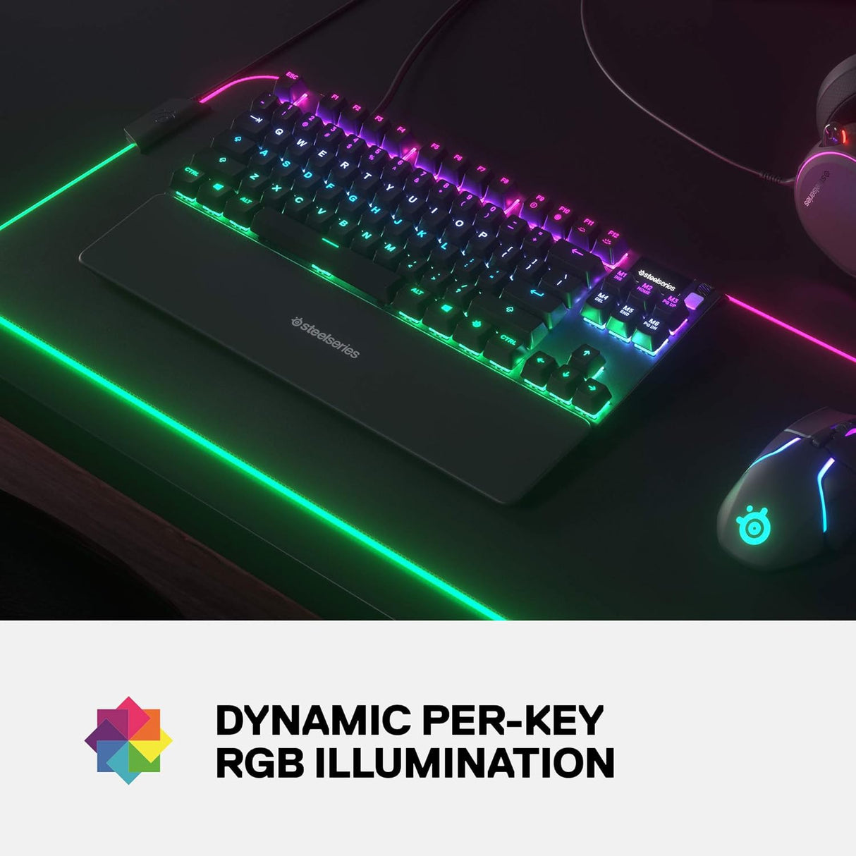 SteelSeries Apex 7 TKL Wired Gaming Keyboard