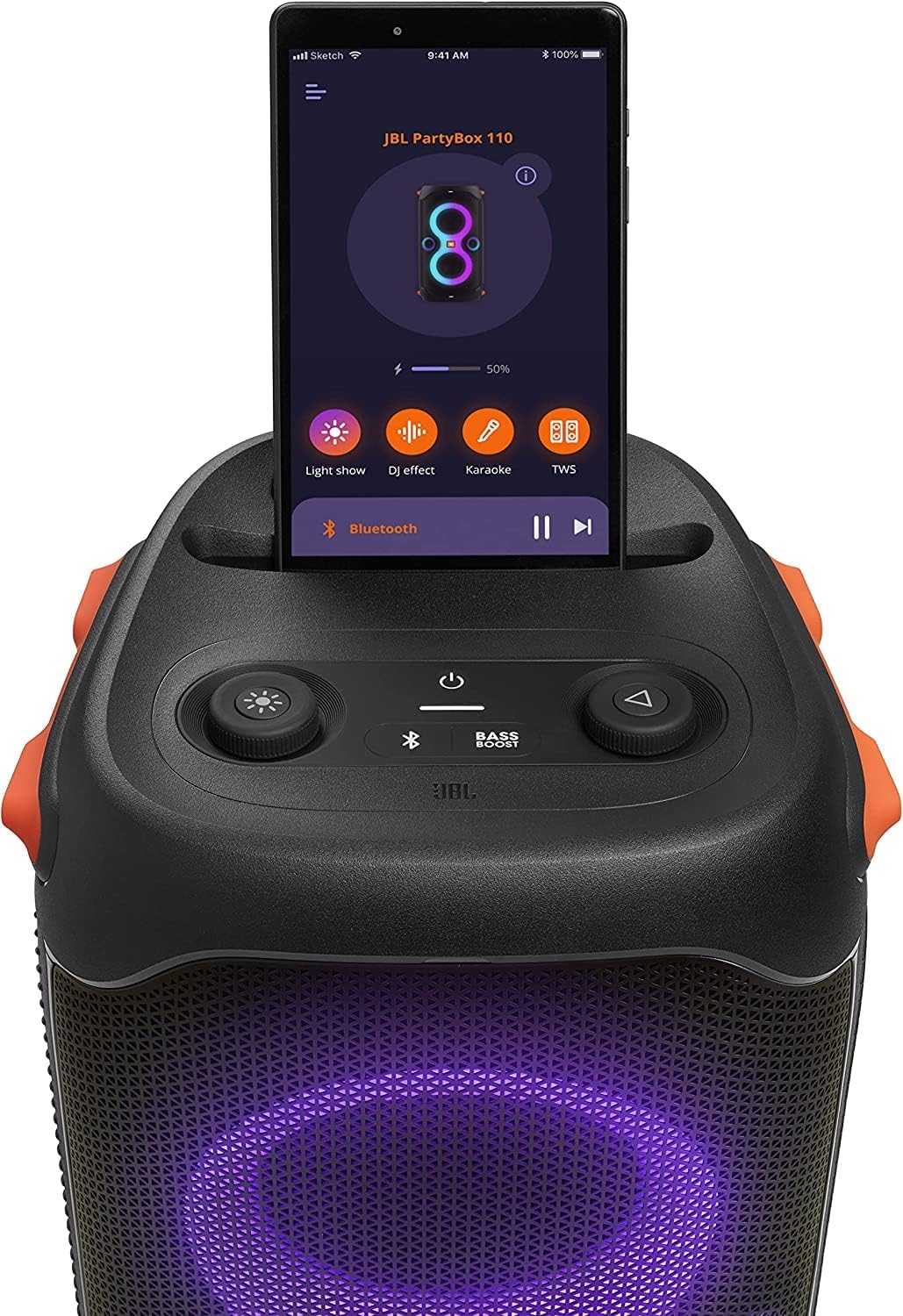 JBL PartyBox 110 Portable Party Speaker