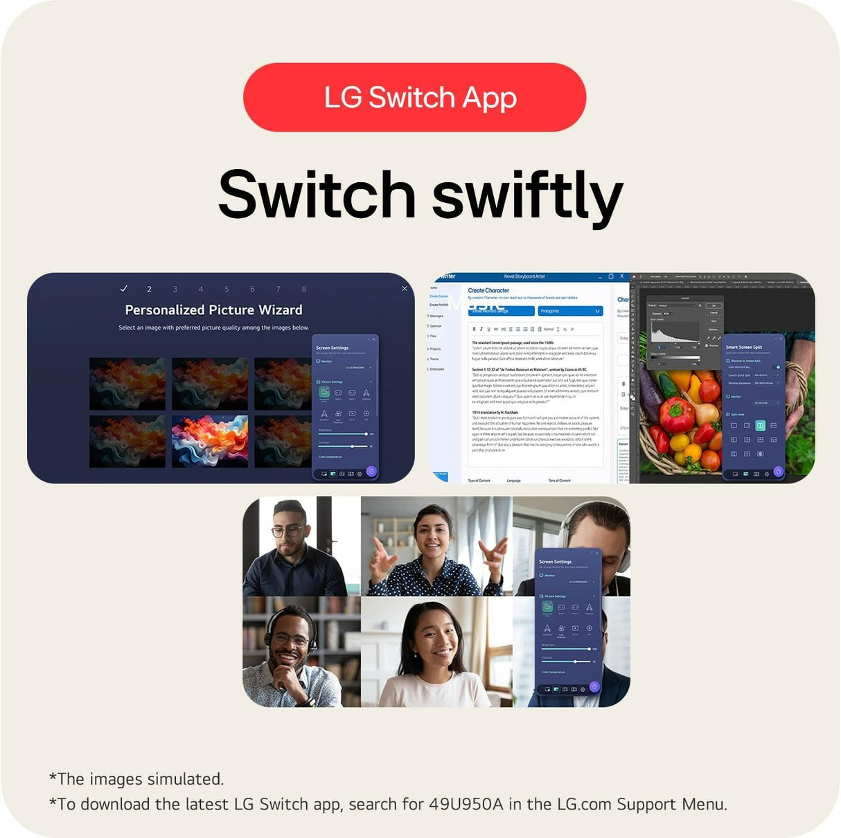 LG 49U950A-W — 49" UltraWide™ Dual QHD(5120x1440) Curved Nano IPS Display at 144Hz