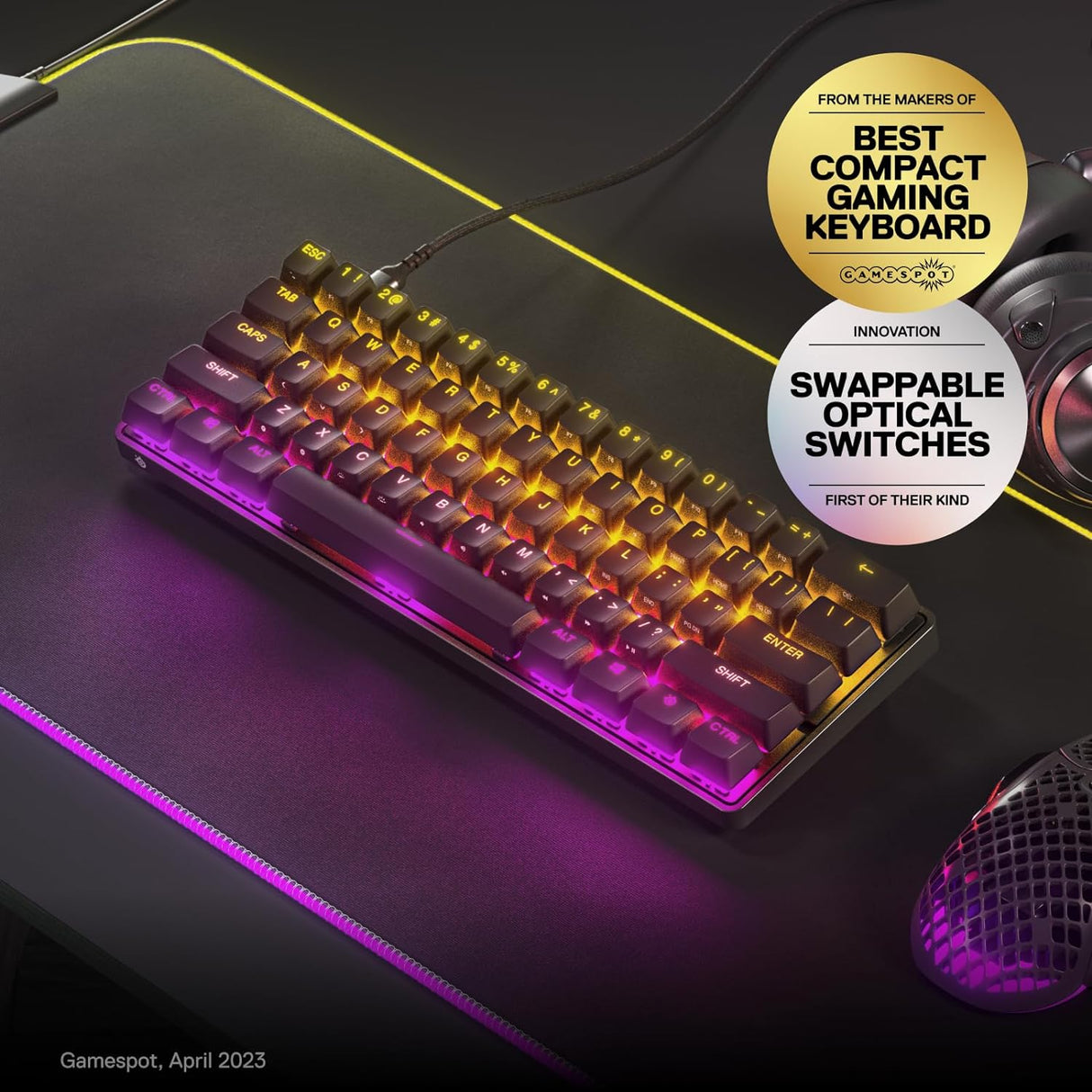 SteelSeries Apex 9 Mini Wired Gaming Keyboard