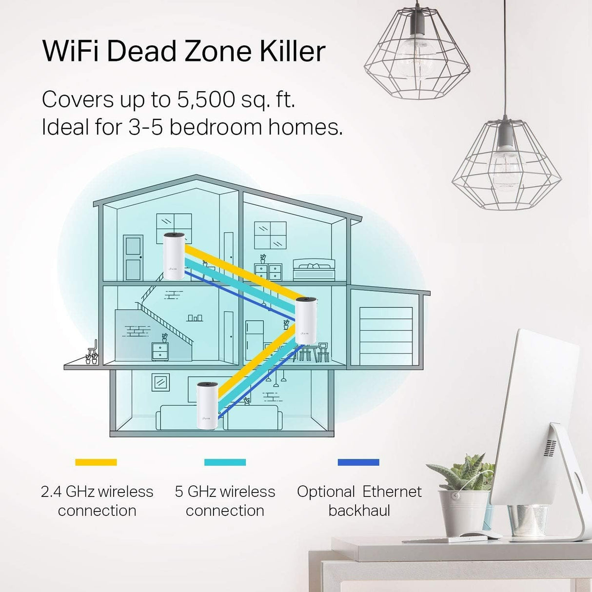 TP-Link Deco M4 AC1200 Whole Home Mesh Wi-Fi System