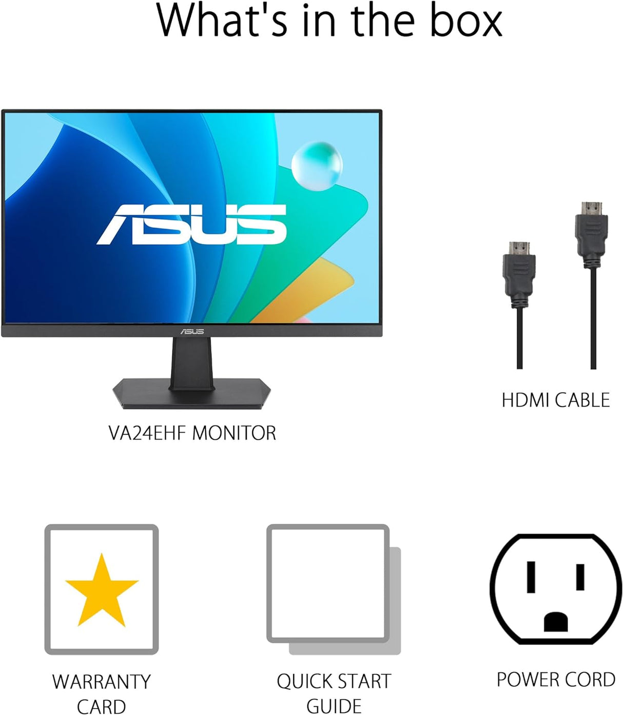 ASUS VA24EHF Eye Care 24 Inch Gaming Monitor