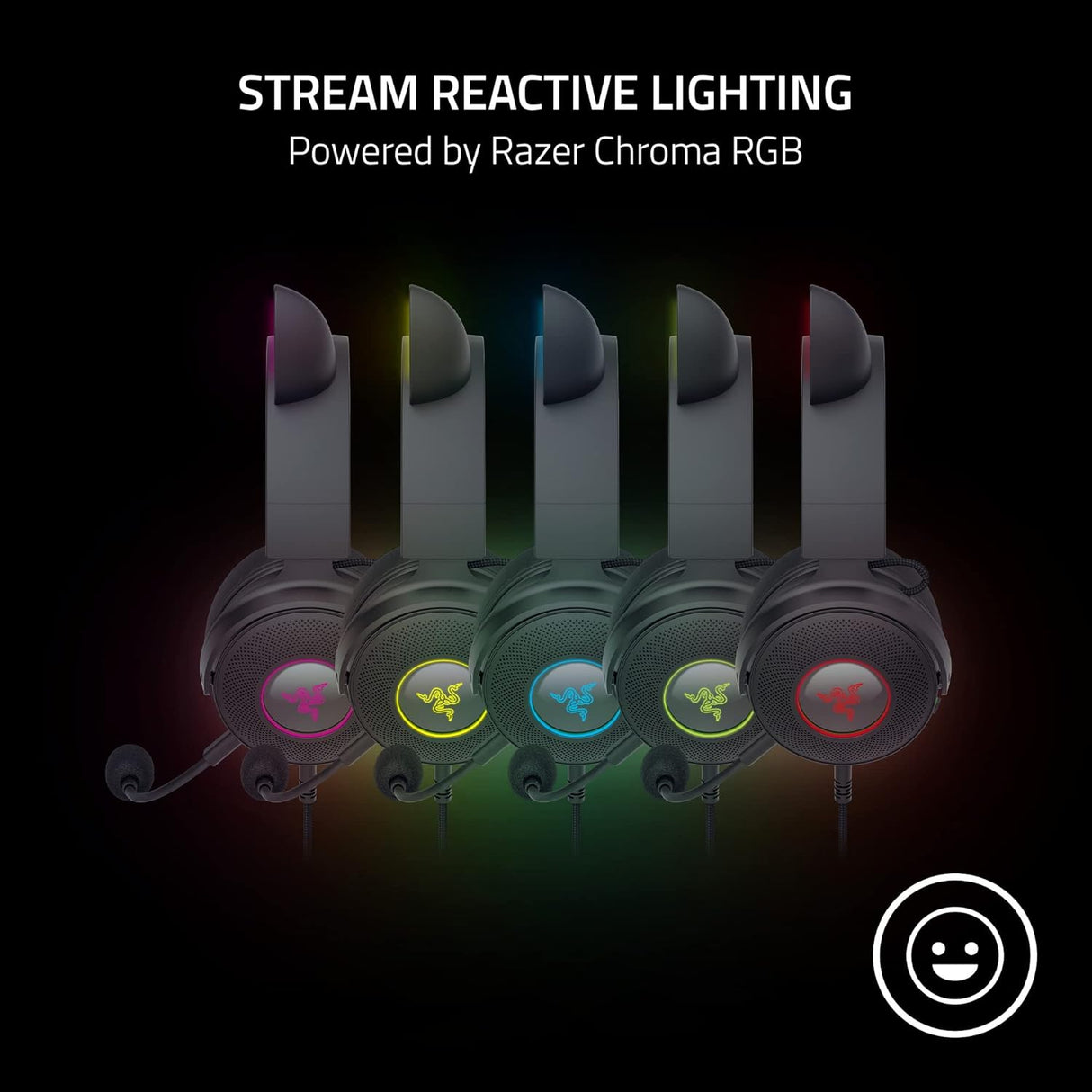 Razer Kraken Kitty V2 Pro Wired RGB Gaming Headset