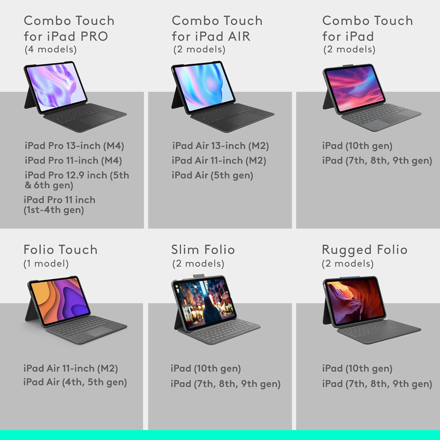 Logitech Combo Touch for iPad Air 11 Logitech Combo Touch for iPad Air 11