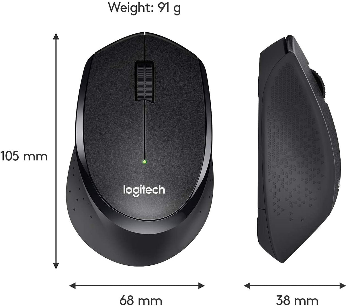 Logitech M331 Silent Plus Wireless Mouse