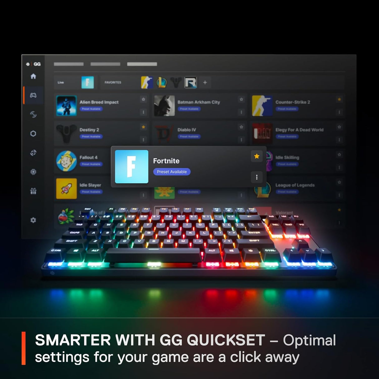 SteelSeries Apex Pro TKL Gen 3 Wired Gaming Keyboard