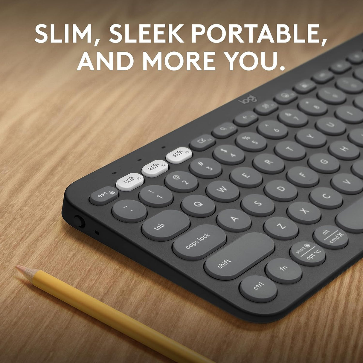 Logitech Pebble Keys 2 K380s Bluetooth Wireless Keyboard